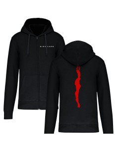 Sudadera con cremallera "Logo" + "Everest" trasera